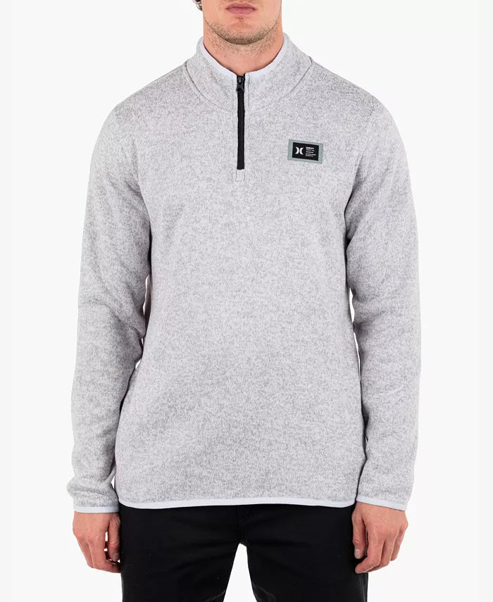 Mesa Ridgeline 1/4 Zip Pullover (Hurley) Box Sleeve Comfort
