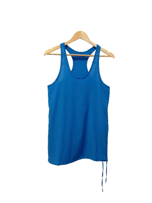 TOP TANK AZUL SILVA stretchy tank top