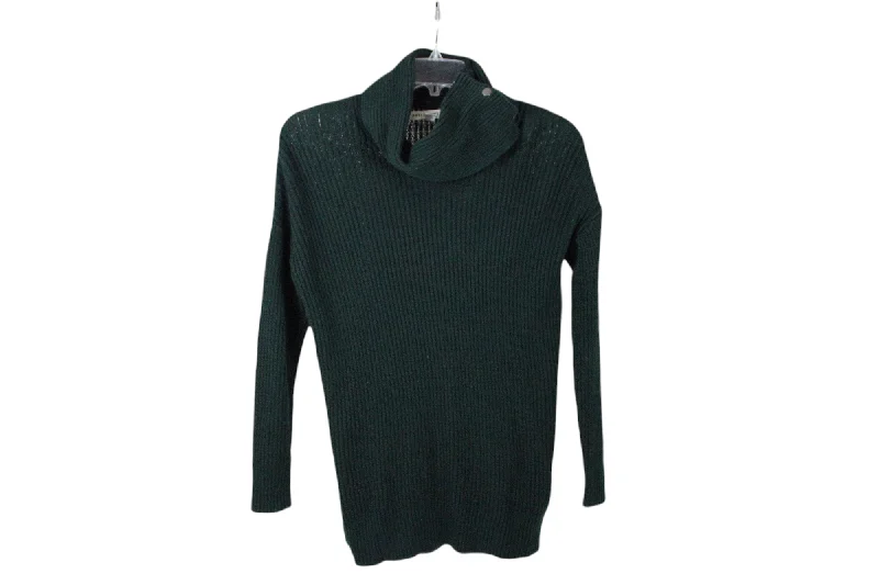 Artisan NY Green Knit Sweater | M Cashmere Blend Cotton Blend Poly Blend