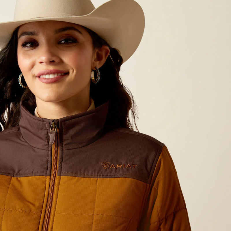 Women's Ariat Crius Insulated Jacket Rayon Jacket Velvet Jacket Corduroy Jacket