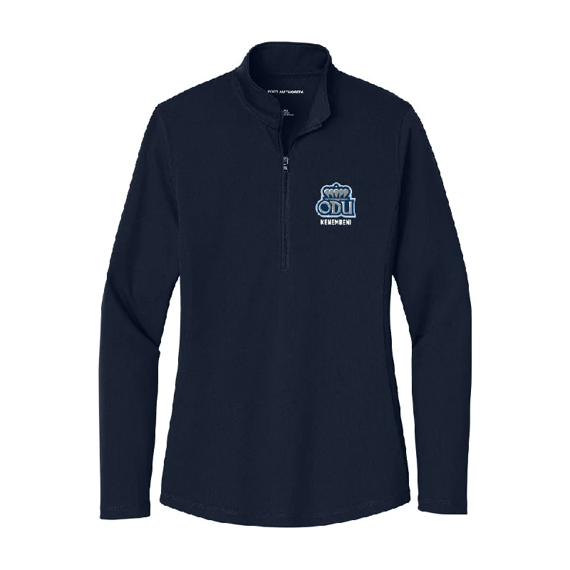 Old Dominion - NCAA Women's Basketball : Marie Kenembeni - Women's Lightweight Quarter Zip Jacket