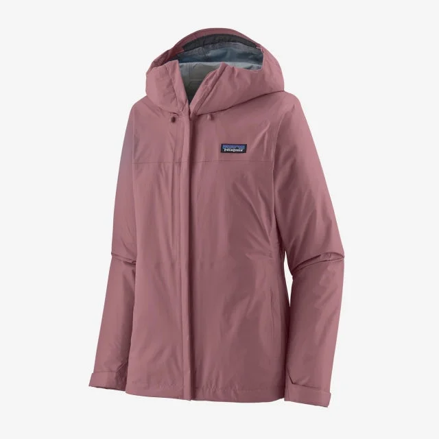 Women's Torrentshell 3L Rain Jacket Stand-Up Collar Roll-Neck Collar Turtle Neck