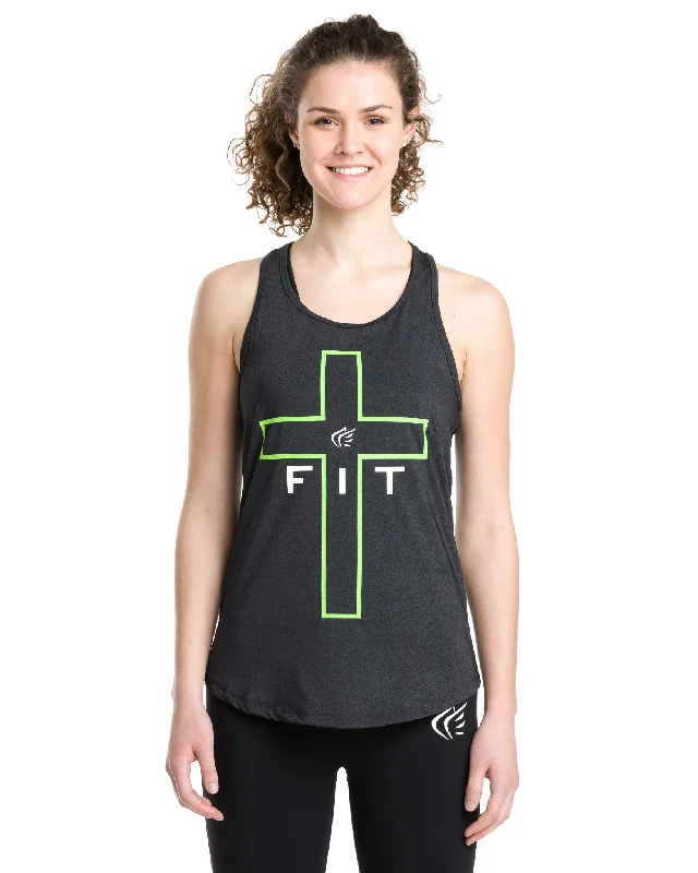 Ladies' CROSS Training EasyDri Tank open back tank