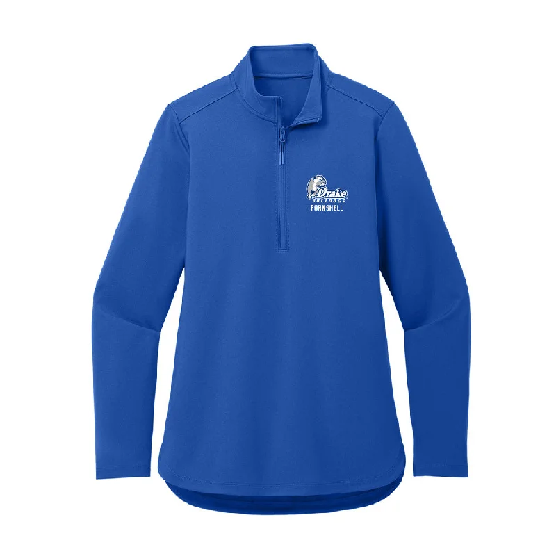 Drake - NCAA Women's Basketball : Shannon Fornshell - Women's Premium Quarter Zip Jacket