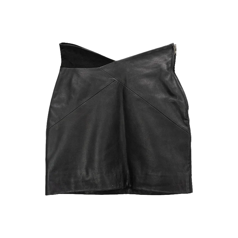 Gestuz Leather Skirt - Women's 36
