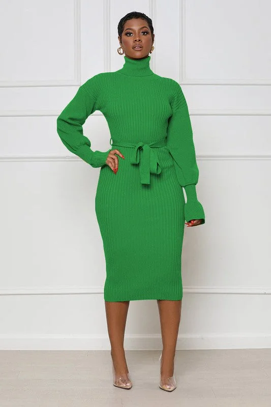 LONG MAXI SWEATER DRESS Elegant Classic Vintage
