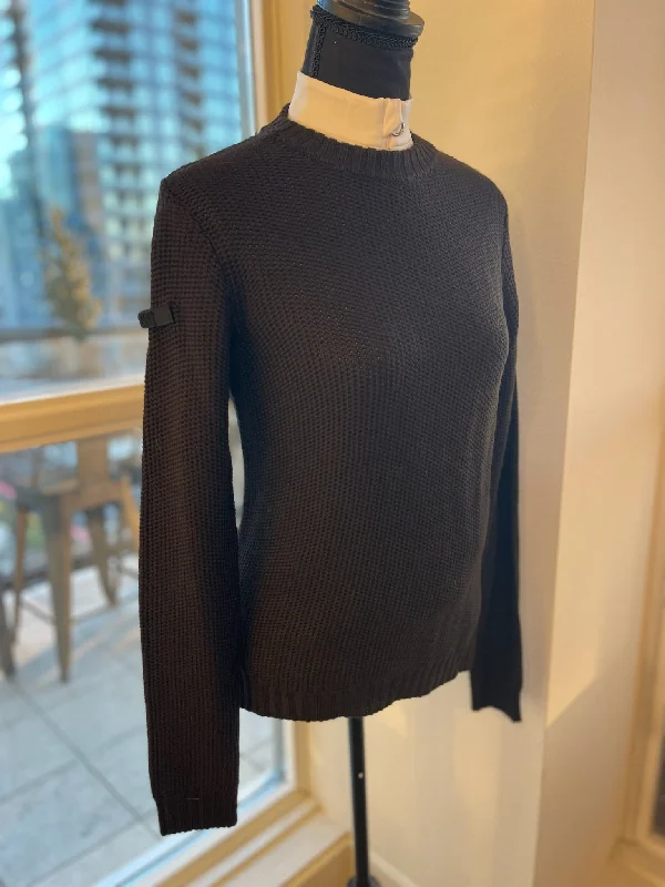 Cavalleria Toscana CT Label Crew Neck Merino Wool Knit Sweater Sweater Knitwear Pullover