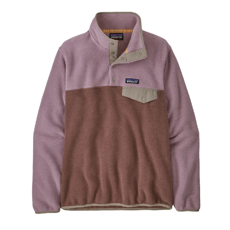 Patagonia Women's Lightweight Synchilla Snap-T Fleece Pullover Soft Wool Sweater