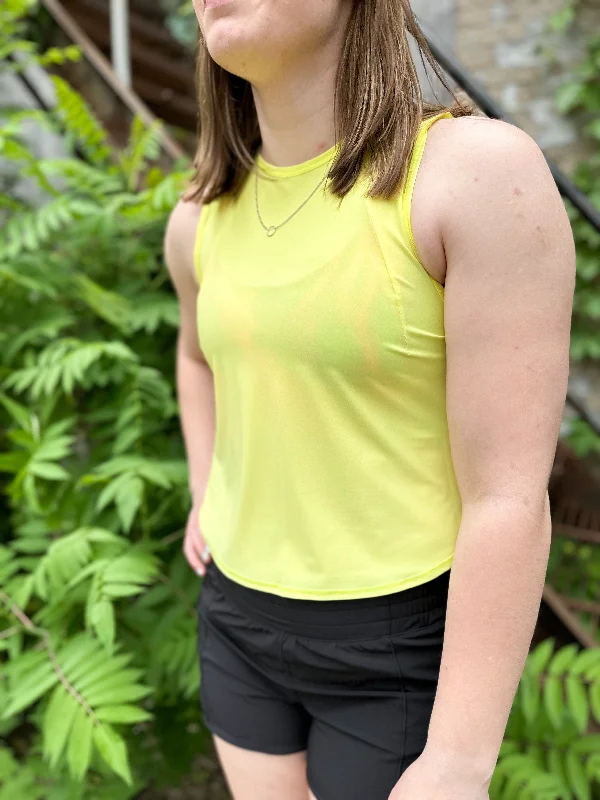 Sculpt Cropped Tank