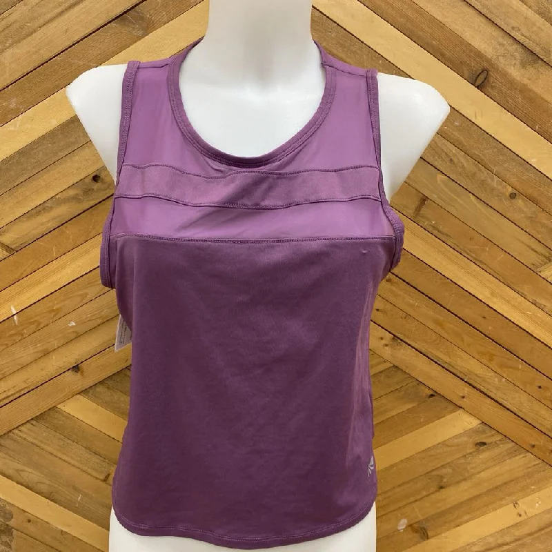 Diadora - Tank Top: Purple-women-SM grey tank top