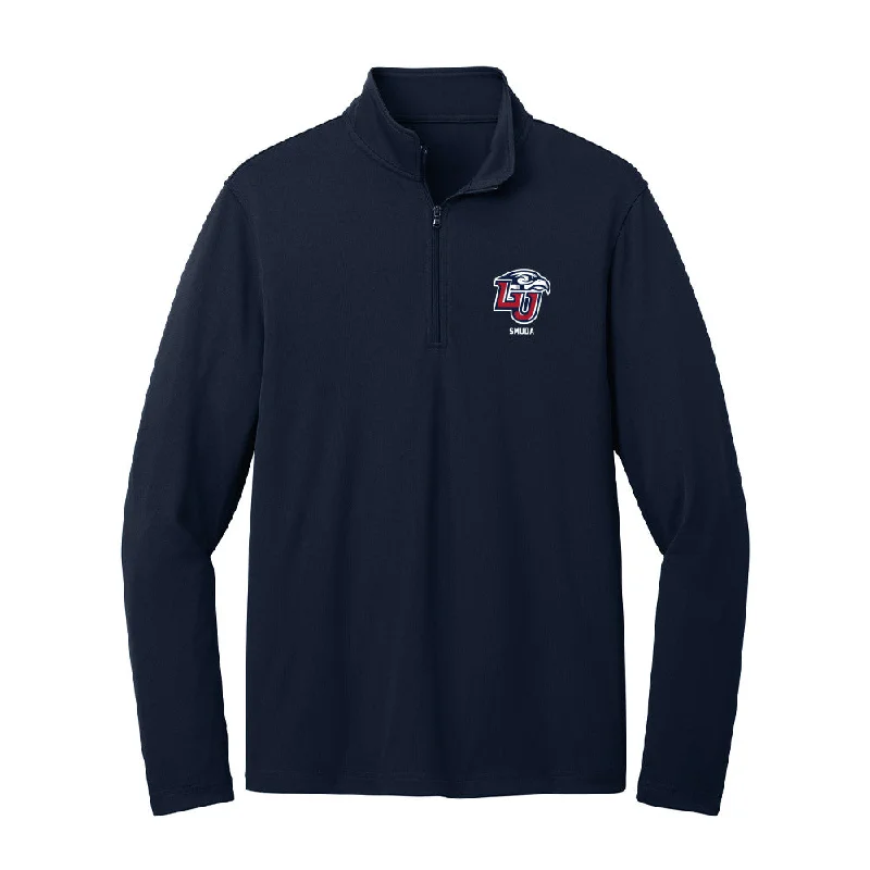 Liberty - NCAA Women's Basketball : Isabella Smuda - Lightweight Quarter Zip Jacket