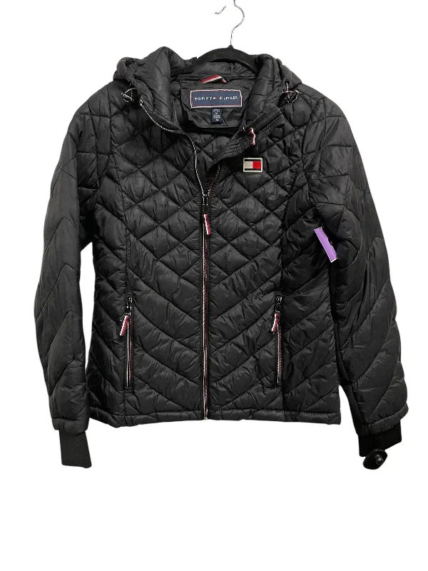 Jacket Puffer & Quilted By Tommy Hilfiger  Size: M Herringbone Jacket Houndstooth Jacket Plaid Jacket