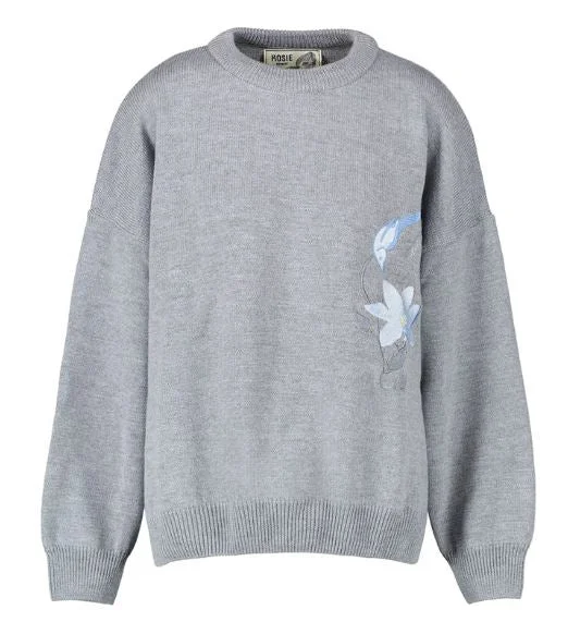 SWEATER JULIE Chenille Blend Fleece Blend Nylon Blend
