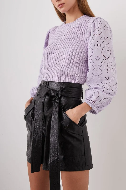 DHALIA SWEATER - LILAC Terry Terry Cloth Terry Knit