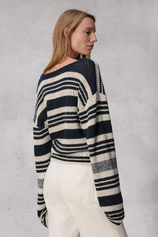 Rag & Bone Cyrus Striped Cardigan - Salute