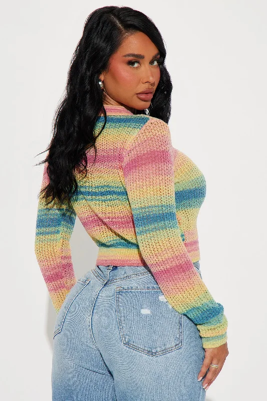 Sweet Sunsets Cardigan - Multi Color