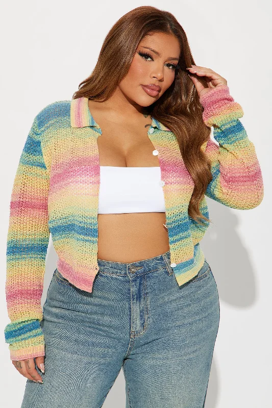 Sweet Sunsets Cardigan - Multi Color