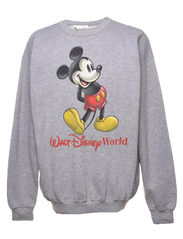 Walt Disney World Mickey Mouse Cartoon Sweatshirt - XL