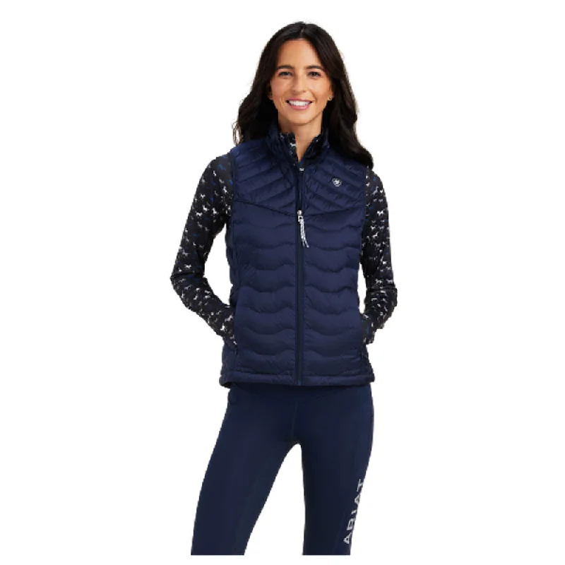 10041373 Ariat Women's Ideal Down Vest - Navy Eclipse