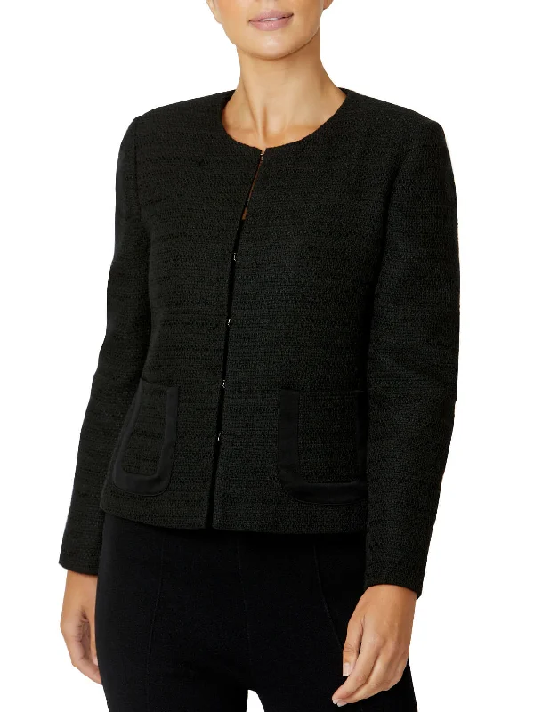 Alison Black Tweed Jacket