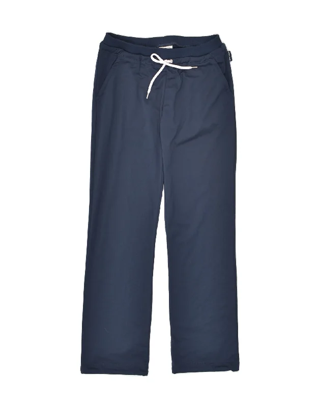 CHAMPION Womens Easy Fit Tracksuit Trousers UK 14 Medium Navy Blue