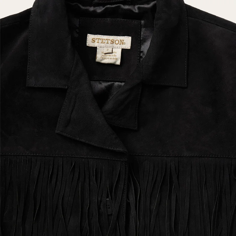 Fringe Suede Jacket