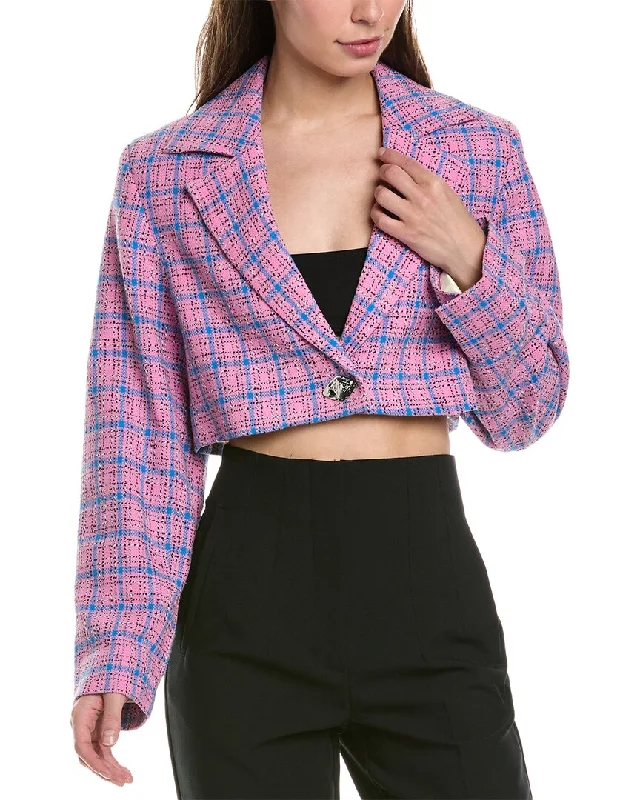 GANNI Cropped Blazer