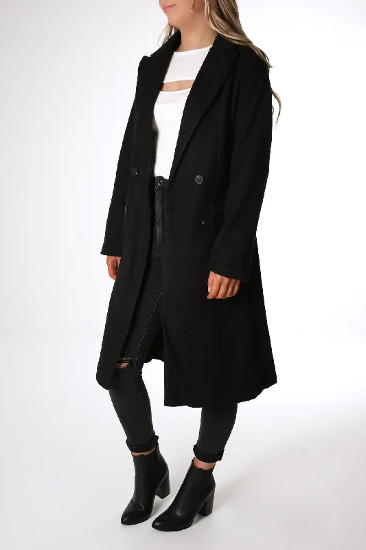 Logan Coat Black