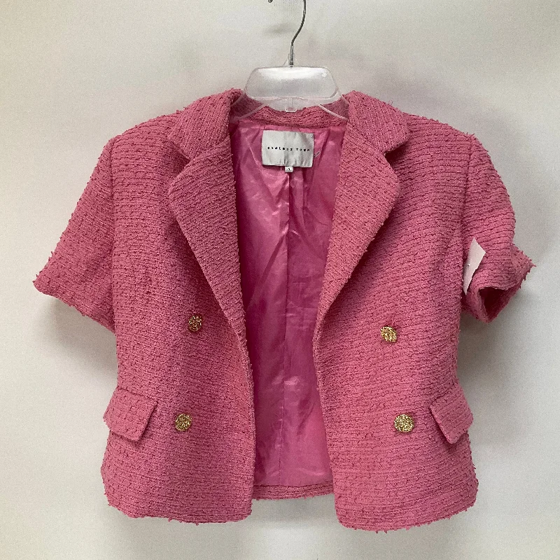 Pink Blazer Clothes Mentor, Size S