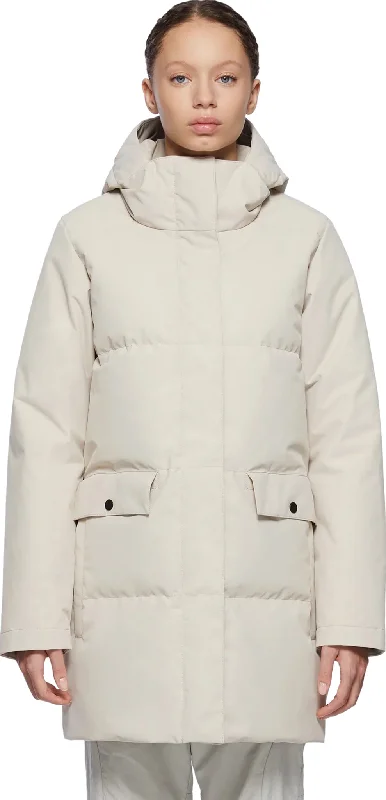 Chloe Hooded Down Winter Jacket - Slim-Straight - Women's|-|Manteau d'hiver en duvet à capuchon Chloe - Ajustée et Droite - Femme