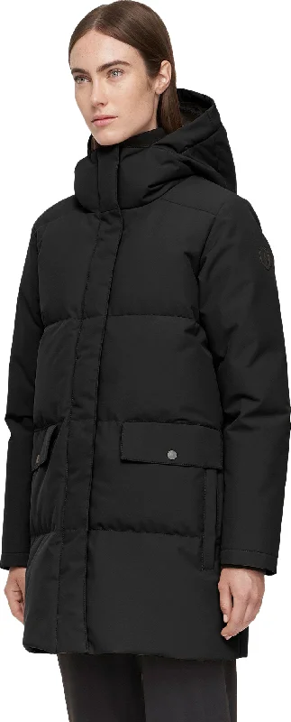 Chloe Hooded Down Winter Jacket - Slim-Straight - Women's|-|Manteau d'hiver en duvet à capuchon Chloe - Ajustée et Droite - Femme