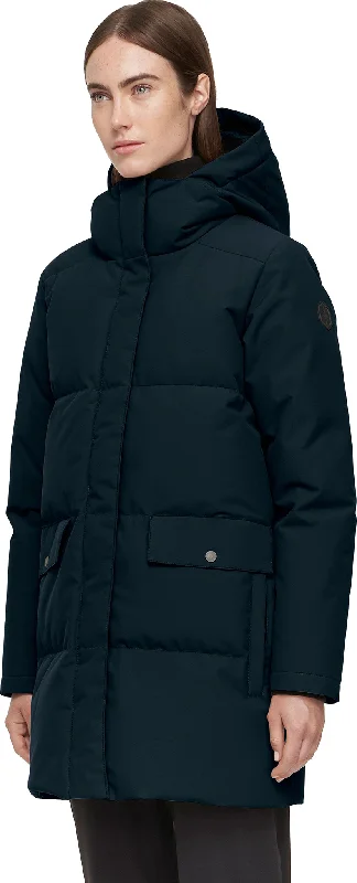 Chloe Hooded Down Winter Jacket - Slim-Straight - Women's|-|Manteau d'hiver en duvet à capuchon Chloe - Ajustée et Droite - Femme