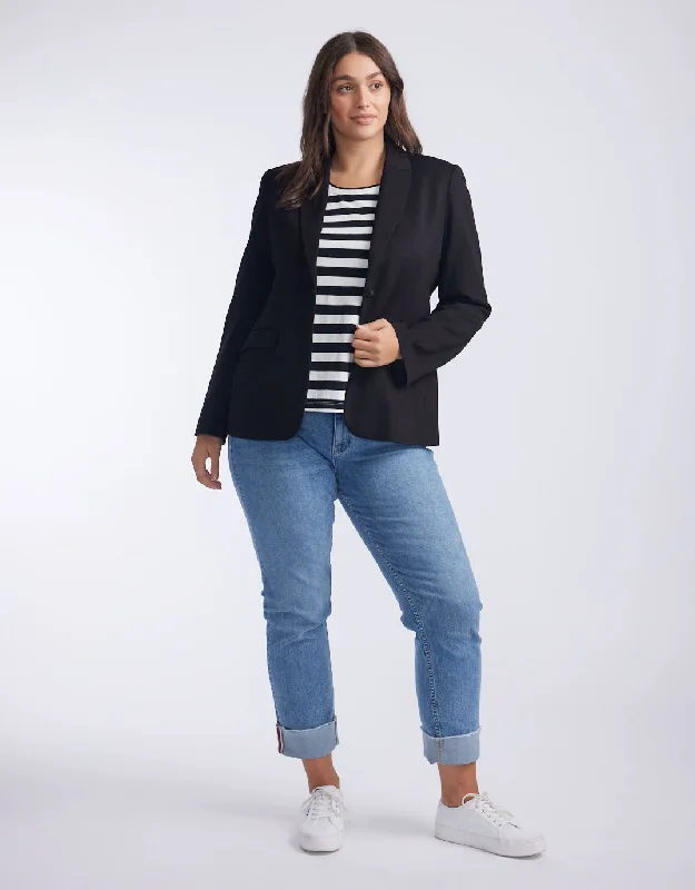 Timeless Ponti Blazer - Black