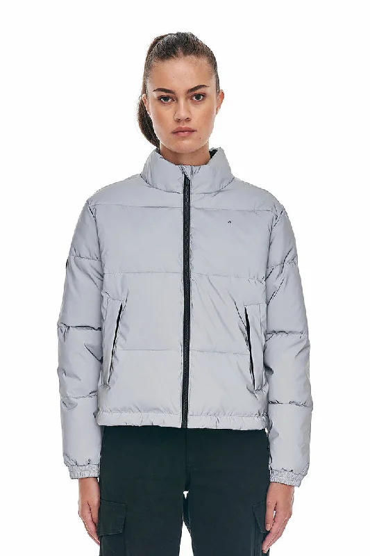 Track Puffer Jacket Reflective