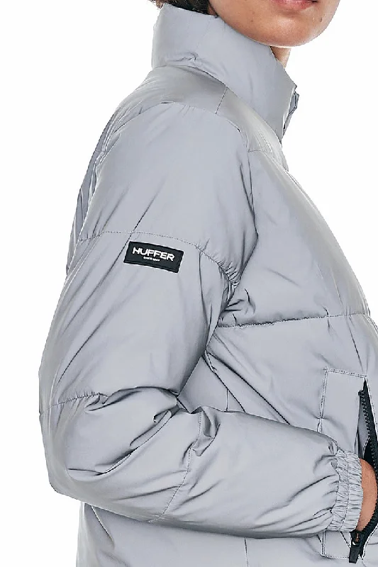 Track Puffer Jacket Reflective