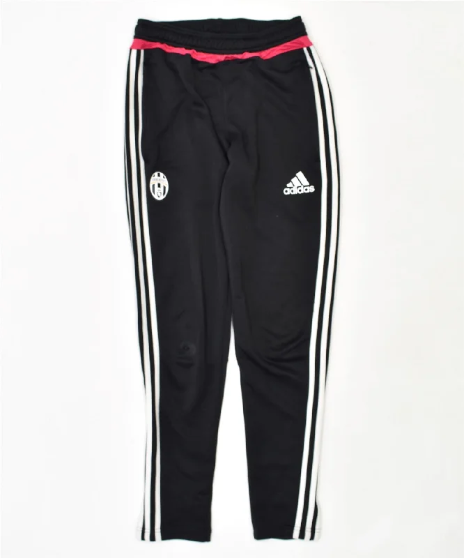 ADIDAS Womens Climacool Tracksuit Trousers UK 6 XS Black Polyester