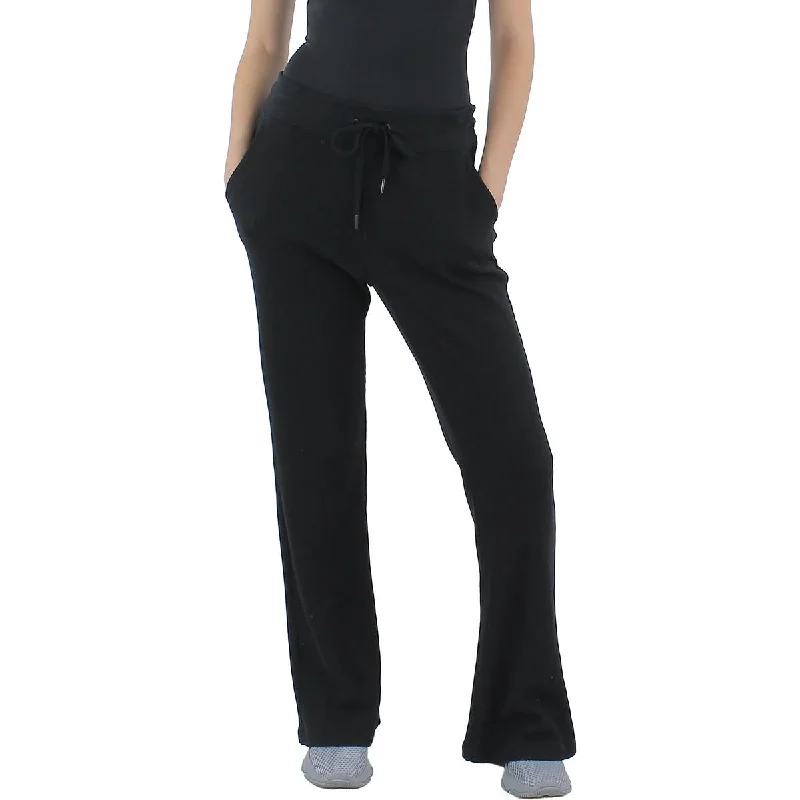 Calvin Klein Performance Womens Flare Leg Thermal Sweatpants