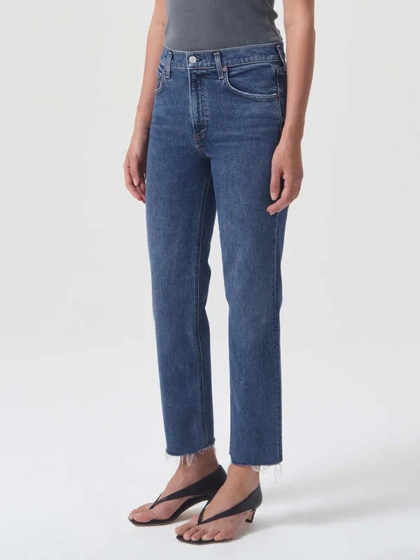 Kye High Rise Straight Leg Jeans