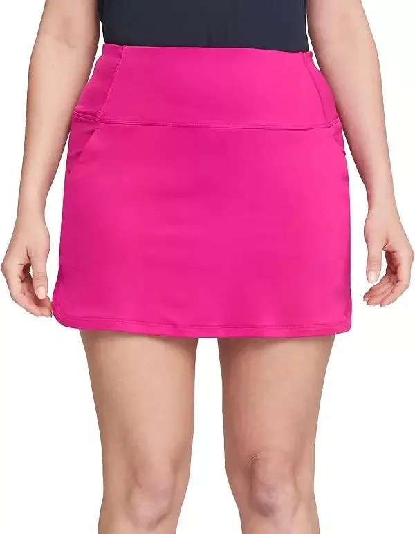 New Women's Puma PWRMESH 15"" Golf Skort - Pink Size S MSP70