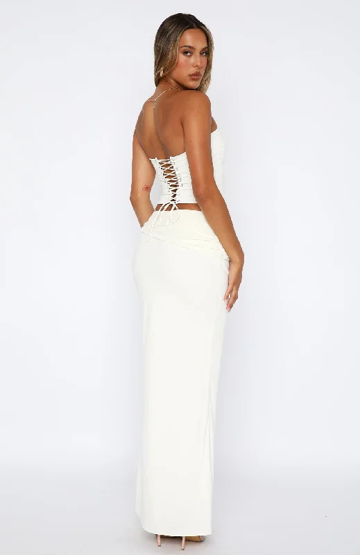 Nightingale Maxi Skirt Cream