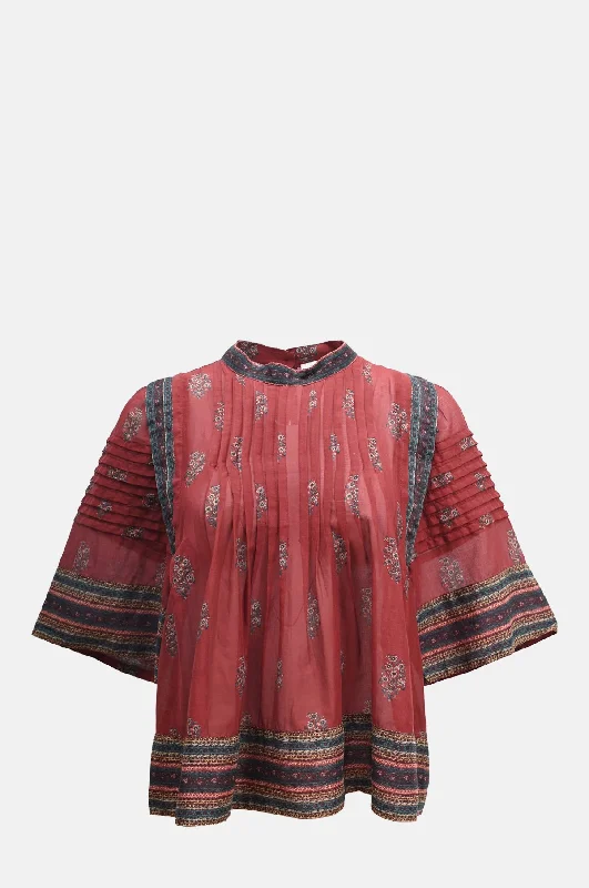 Sierra Print S/Slv Top Multi