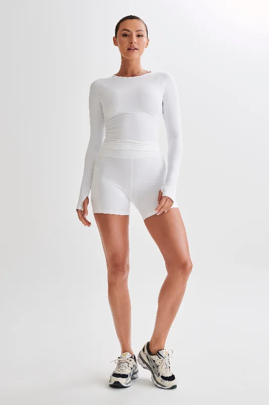 Venus Long Sleeve Top - White