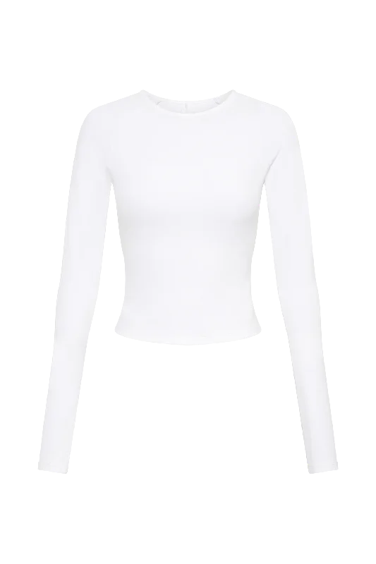 Venus Long Sleeve Top - White