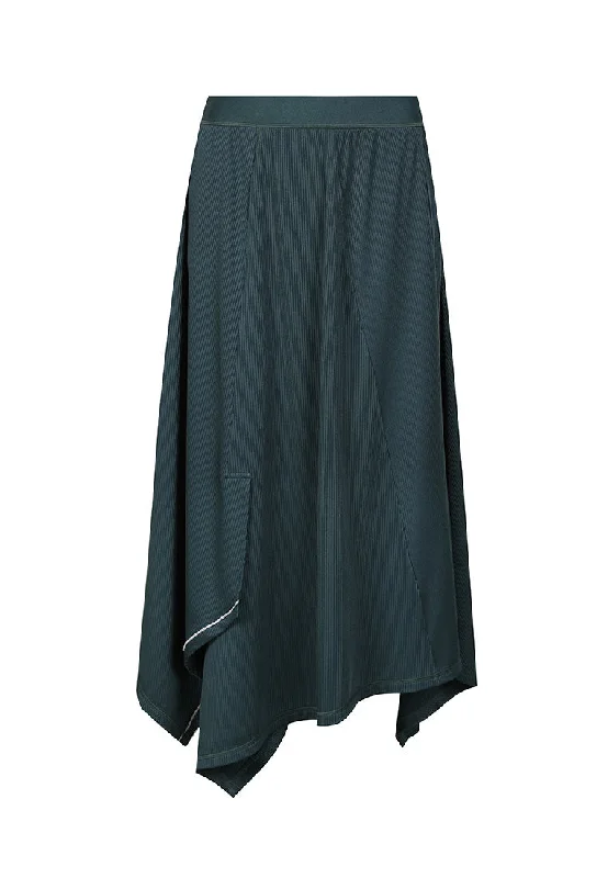 Victory Asymmetrical Midi Skirt