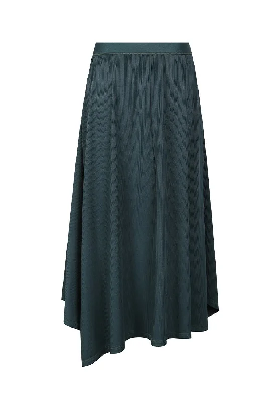 Victory Asymmetrical Midi Skirt