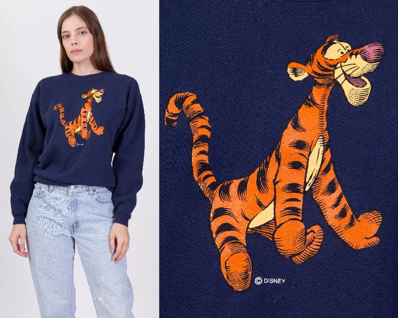 90s Tigger Crewneck Sweatshirt - Men's Small, Women's Medium