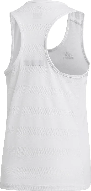 adidas T19 Womens Training Vest Tank Top - White