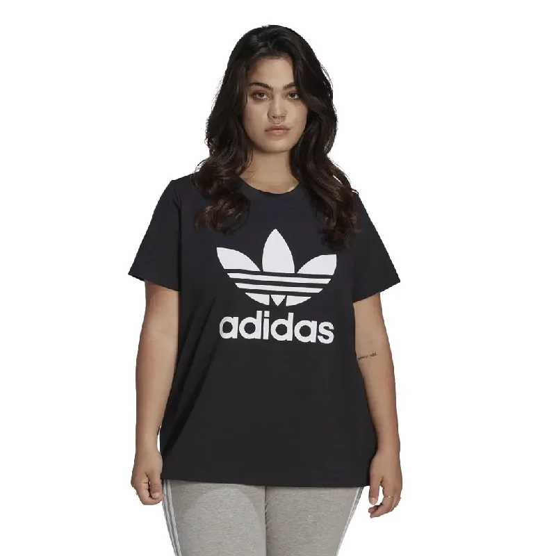 adidas - Women's Adicolor Classics Trefoil T-Shirt (Plus Size) (HY8341)