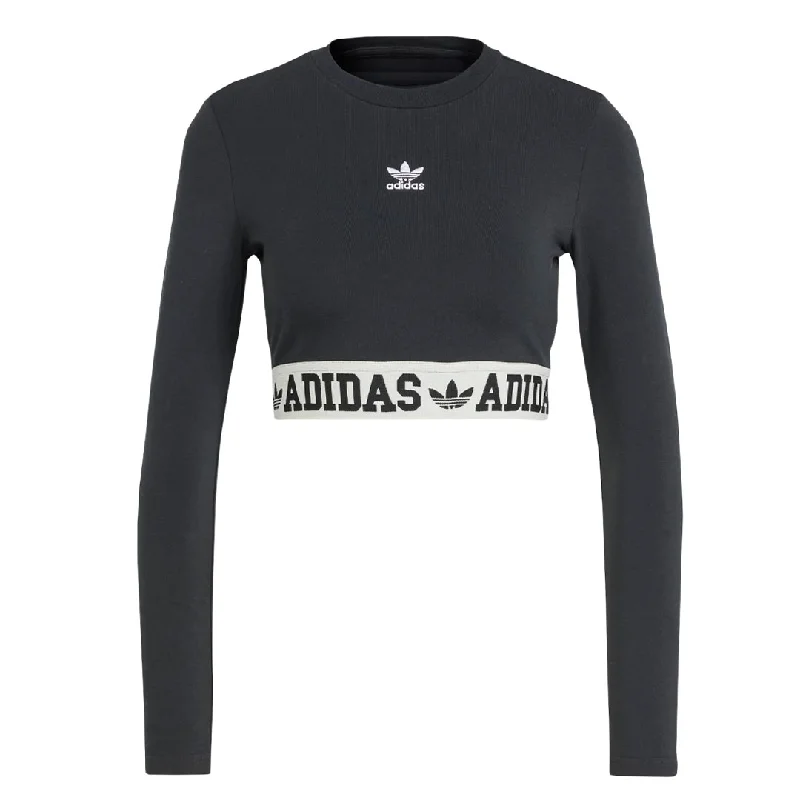 adidas - Women's Neutral Court Graphic Long Sleeve T-Shirt (IS5266)