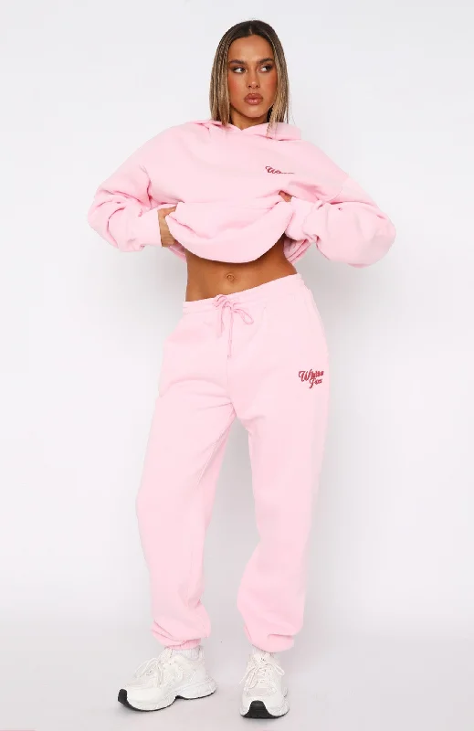 Be There For You Sweatpants Pink